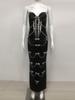 Luxurious Rhinestone-Embellished Strapless Evening Dress for Women – Elegant, Sexy, High-Elastic Bandage Design