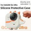 Shockproof Cartoon Protective Case Camera Body Case for Insta360 Go Ultra Thumb Camera Accessories