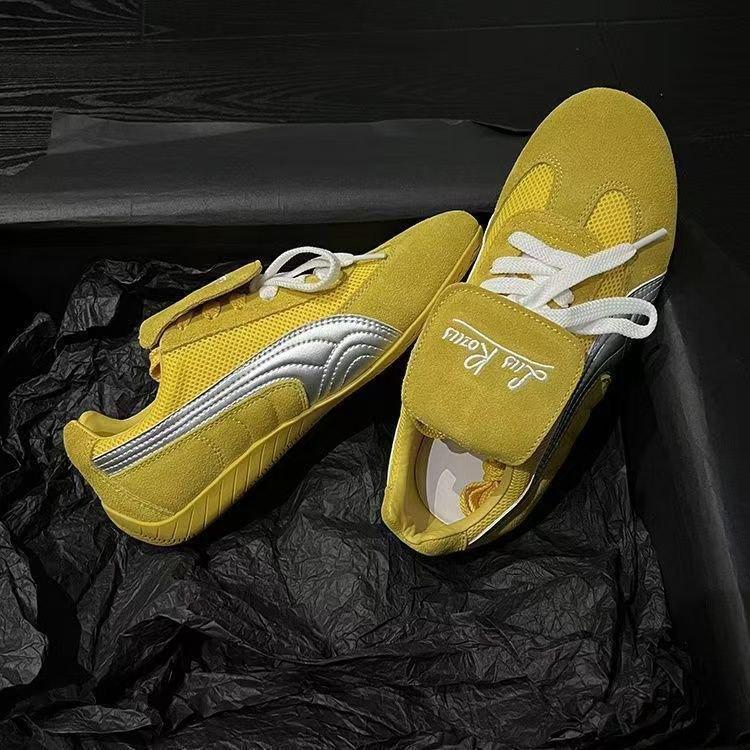 Flip Cover German Training Shoes Women's 2025 Autumn New Retro Sports Shoes Internet Celebrity Explosion Versatile Casual Shoes