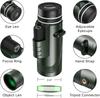 Portabl Powerful 80X100 HD Monocular 50000M Telescope Long Range Zoom With Tripod Phone Clip For Outdoor Hunting Camping Tourism