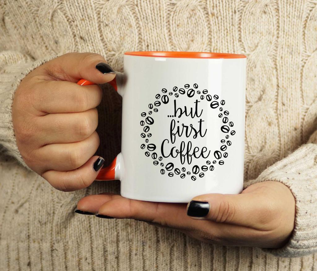 Inkdotpot Enjoy Your Coffee 11 Oz Ceramic Coffee Mugs Great For Bride Funny Novelty Gift For Coffee