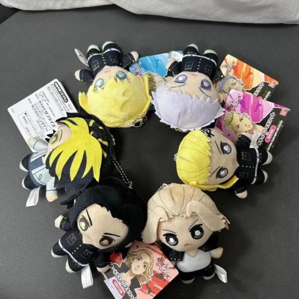 Japonés Tokyo Revengers Sakano Manjiro Ryomiya Temple Colgante de Peluche Regalos de Cumpleaños para Novio