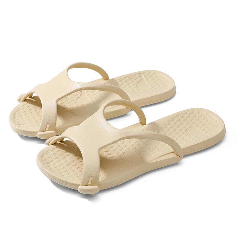 Men's and Women's New Portable Foldable Travel Hotel Couple's Flip-Flops Seaside Beach Sandals