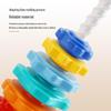 Colorful Rainbow Stacking Rings - Educational Infant Learning Toy