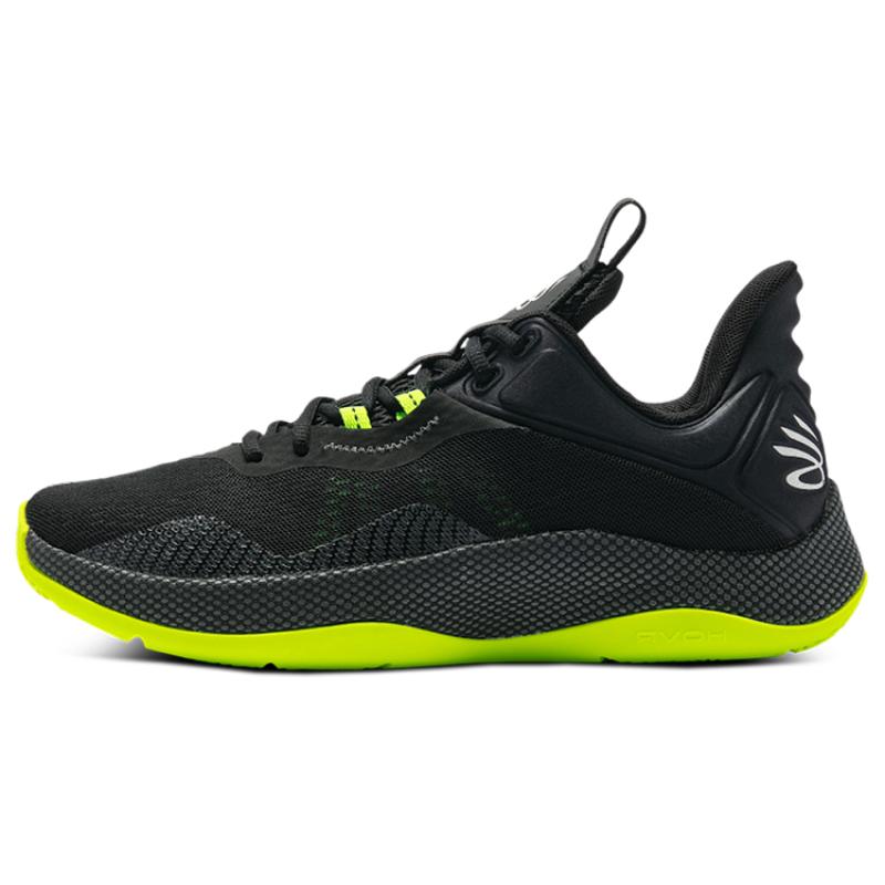 Under Armour Curry 2 Hovr Splash 'Black Green' Sneakers 3025636-001