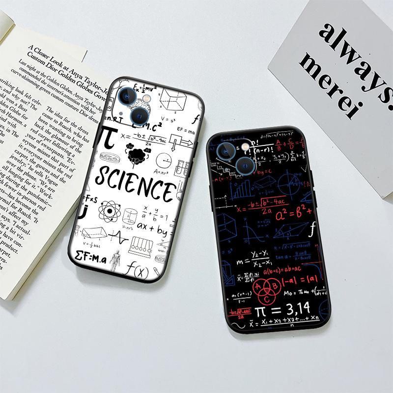 Chemical Maths Equation Formula Shell Case for Samsung Note 10 20 S23 S24 S25 Ultra FE Plus Edge Lite A02S A35 A07 A17