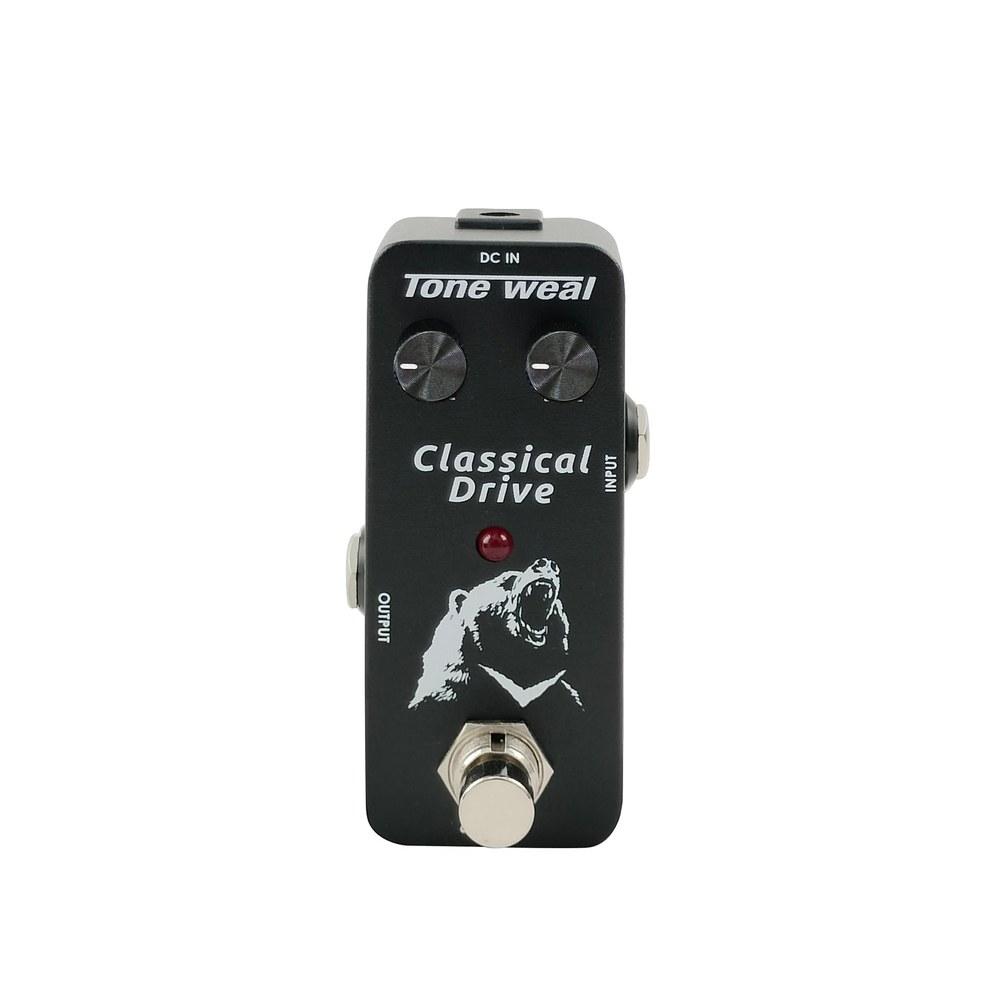 Tone Weal Mini Pedal Series Classic Drive Mini Overdrive True Bypass Analog Circuit Compact Design Made in Taiwan