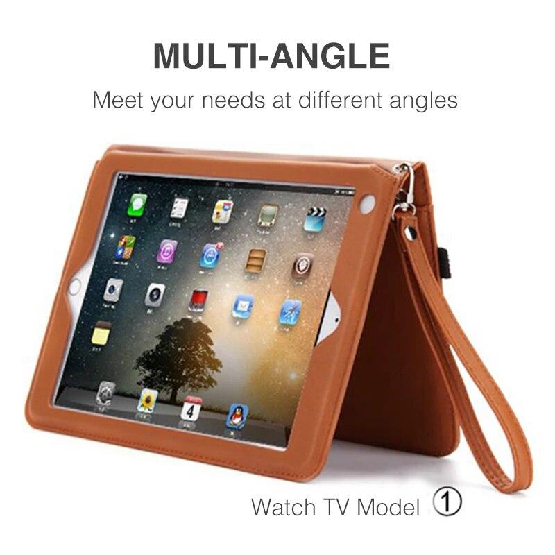 Custodia intelligente per iPad 9a, 8a e 7a generazione Custodia in pelle PU con supporto per iPad 9.7 2017 Custodia per iPad 2020 Air 4 Pro 11 Mini 6