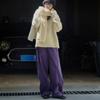 Johnature Winter Korean Version Corduroy Casual Pants Simple Straight Leg Loose Thermal Pants Women Thick