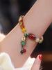 1pc Crystal Beaded Bracelet, Simple And Unique Design, Sweet Girl Style, Matching Bestie