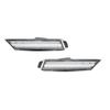 2 Pcs Car Front Signal Light Smoked LED Side Marker For 2010-15 Chevrolet Camaro