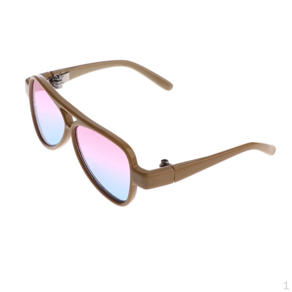 

1 пара очков для куклы / 3 аксессуара для кукольного наряда #8