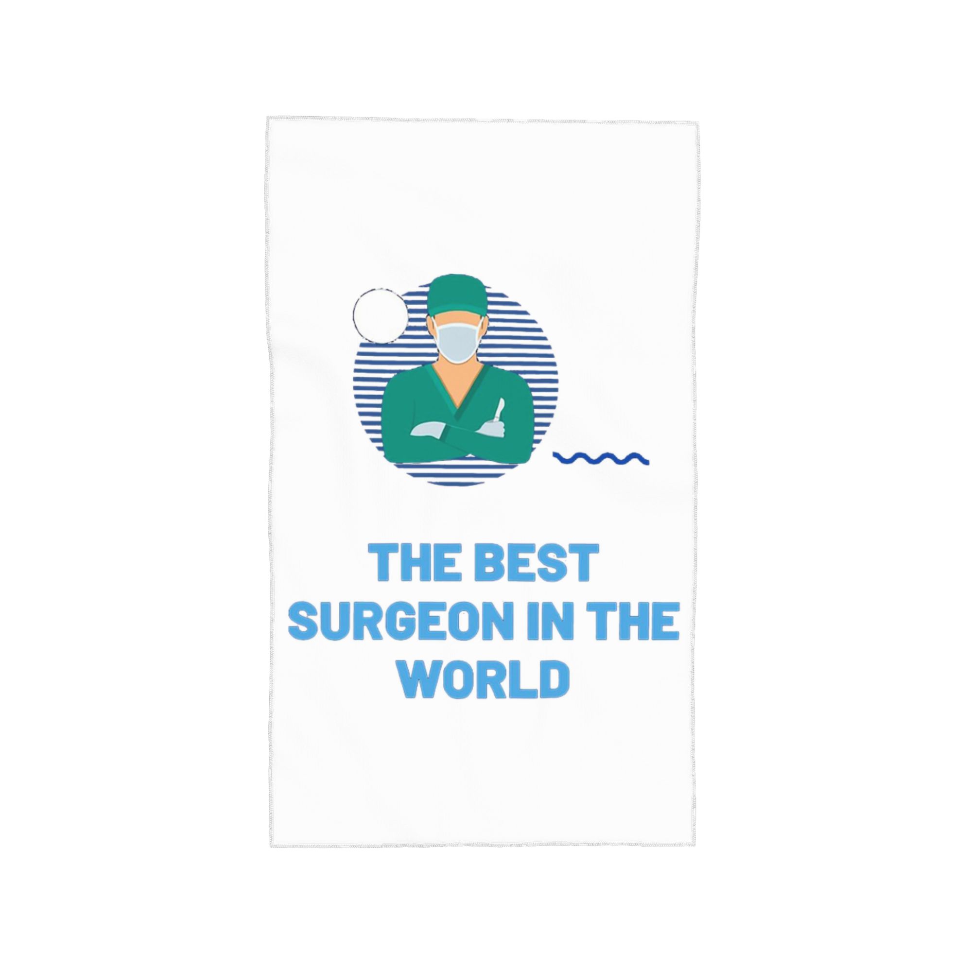 

The Best Surgeon in the World Soft Face Towel Quick Dry Pool Bath Cotton Towels Absorbent Quick W30*H60(CM)