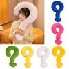Soft and Comfortable Pillow Question Mark Pillow Cushion Plush Home Sofa Bedroom Sleep Cushion Cartoon Birthday Gift