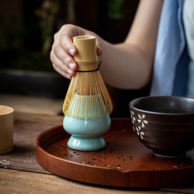 Bambusová metlička na Matcha Ručně vyráběná japonská metlička Chasen na míchání čaje Matcha Multifunkční kuchyňská