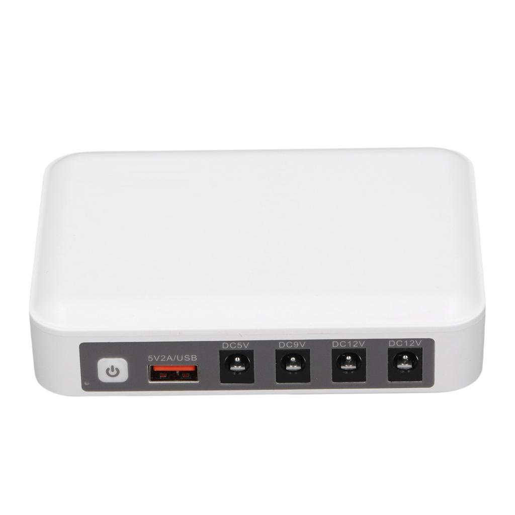 Mini UPS 6000mAh Large Capacity 5V 9V 12V Output Multiple Guards Router Uninterruptible Power Supply EU Plug