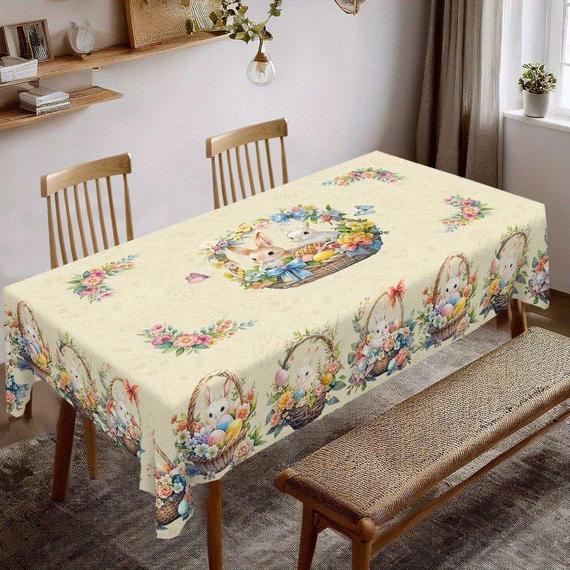 Creative tablecloth, home dining table, dustproof, festive restaurant atmosphere, decorative tablecloth
