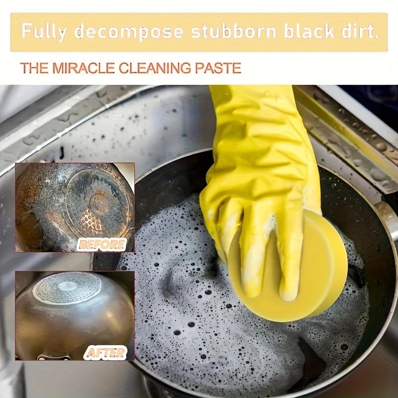 Kitchen Heavy Duty Grease Cleaning Cream, Stain Remover, Hard To Remove Stains, Kitchen Cleaning Tools