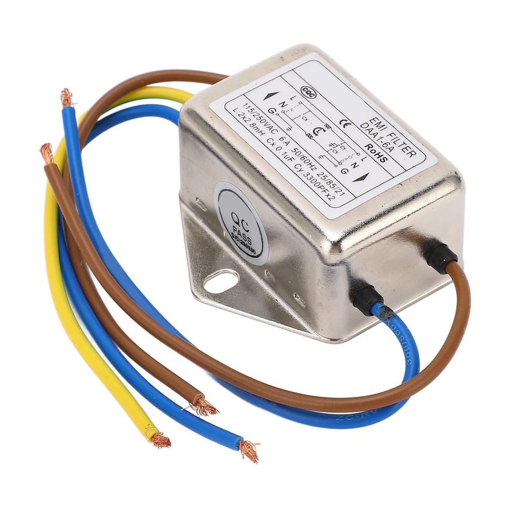 Filtru de Linie de Alimentare Suprimator de Zgomot Filtrare Semnal de Bruiaj Filtru de Alimentare EMI pentru Tăietor Laser