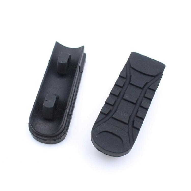 1 Pair Motorcycle Front Footrest Cover Replacement Foot Peg Pedal Rubber Cover Motorbike Accessories Easy Installation