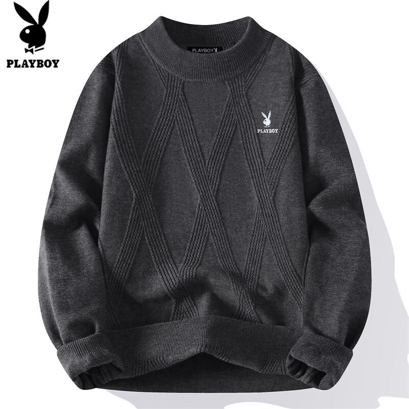 PLAYBOY Men s Casual Winter Knit Sweater XL