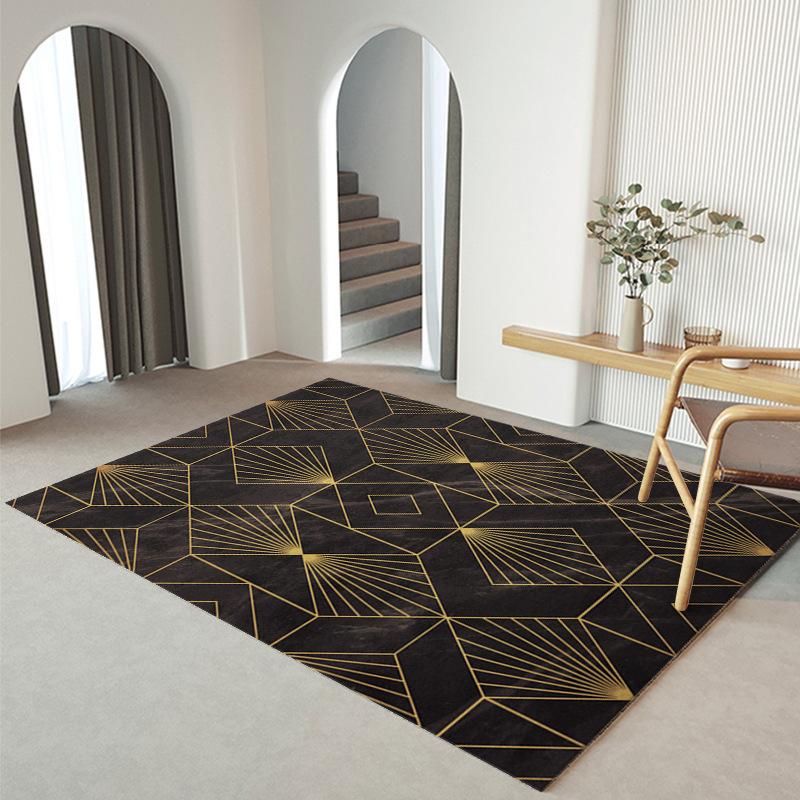 Nordic Style Abstract Living Room Large Area Carpet Simple Rugs for Bedroom Home Decoration Floor Mat Lounge Rug Hotel Carpets