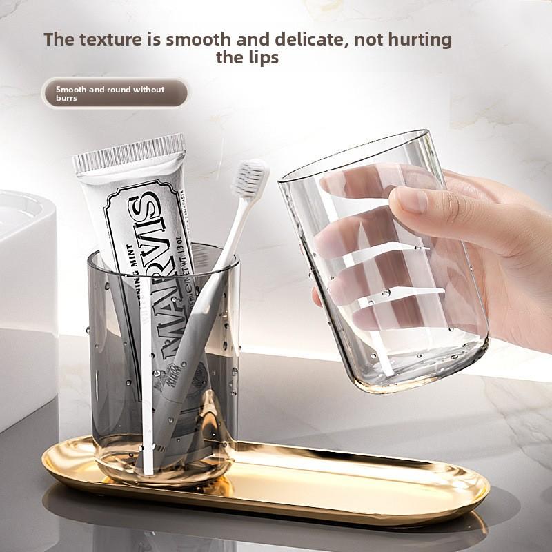 Student Dormitory Toothbrush Cup, Wash Basin Cup, Mouthwash Cup, Toothbrush Stand, Toothbrush Set, Transparent Toothbrush Cup