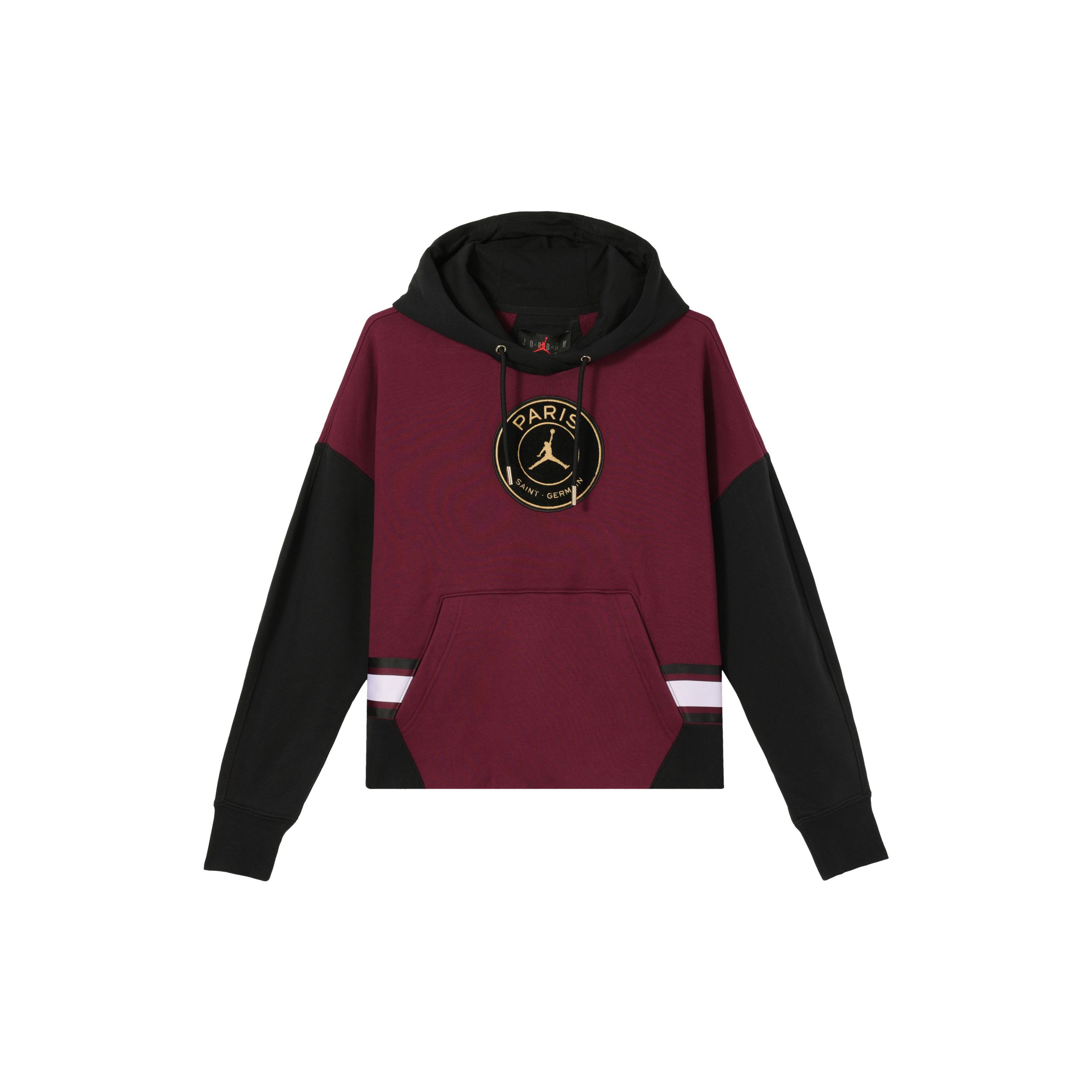 

Jordan Paris Saint-Germain на флисовой подкладке теплый спортивный пуловер с капюшоном женские топы бордо CU5282-610 XXL