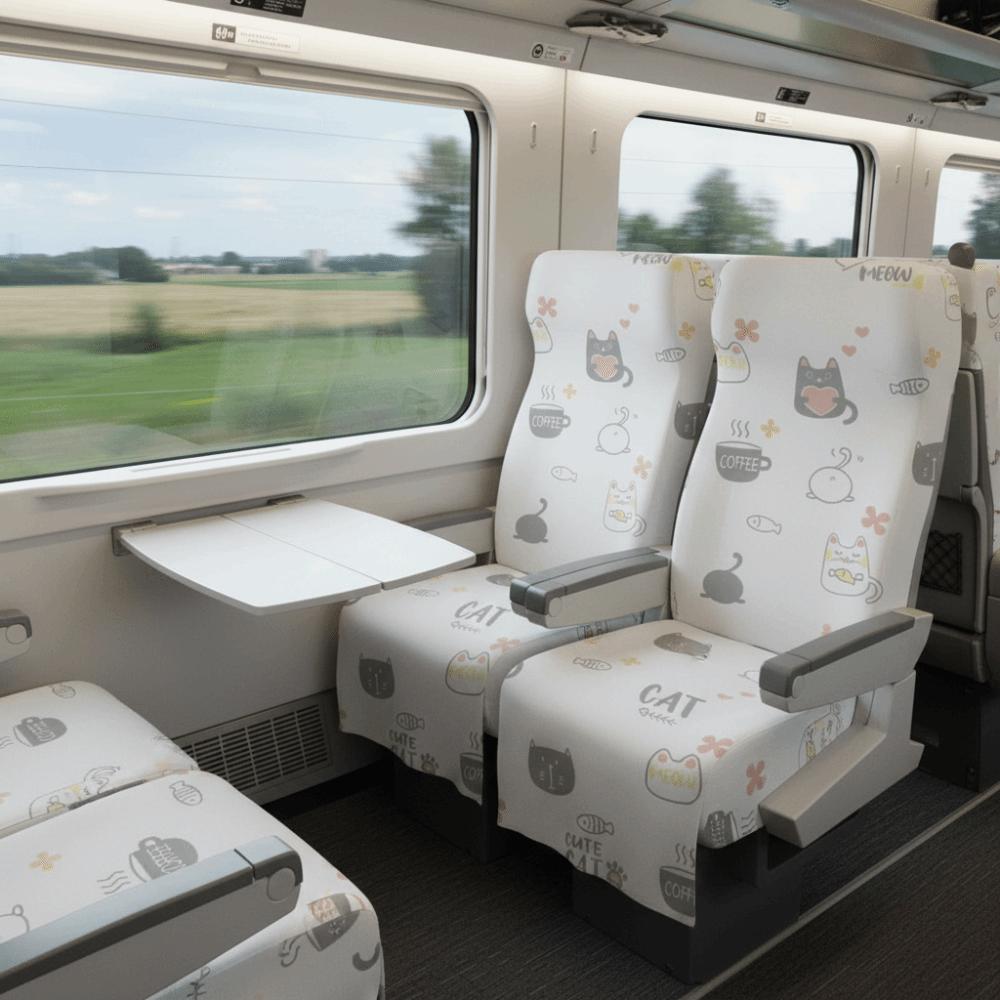 5Bags Hygienic Disposable Seat Covers Dirt-proof Lightweight Non-woven Fabric Cover Breathable Portable Chair Cover Airplanes