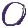 Vibrating Alarm Reminder USB Charging Watch LED Fitness   for Cal Fit Sleep Purple