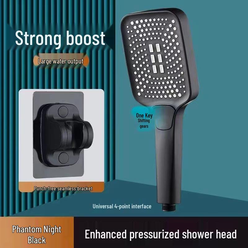 Vysokotlaká velká koupelnová sprchová hlavice