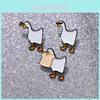 Charmante Niedliche Tier Enten Und Gänse Broschen Kollektion Aus Legierung Für Stilvolle Accessoires