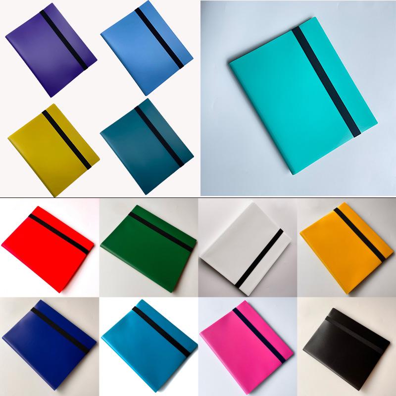 12-Pocket Cartoon Game Card Album with 480 Slots, Double-Sided Holder for Nezha Cards