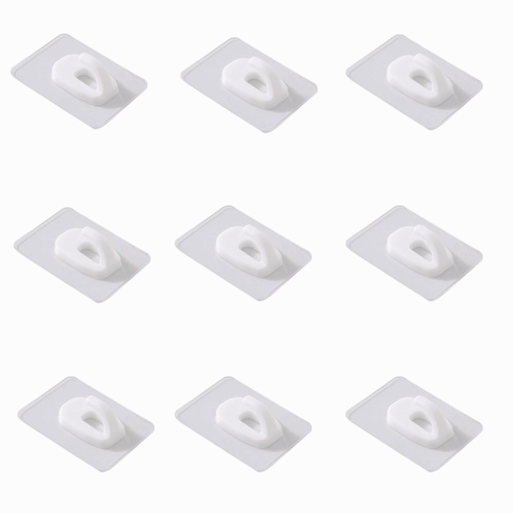 No Traces Invisible Self-Adhesive Hooks Utility Hooks  for Bathroom, Kitchen, Home