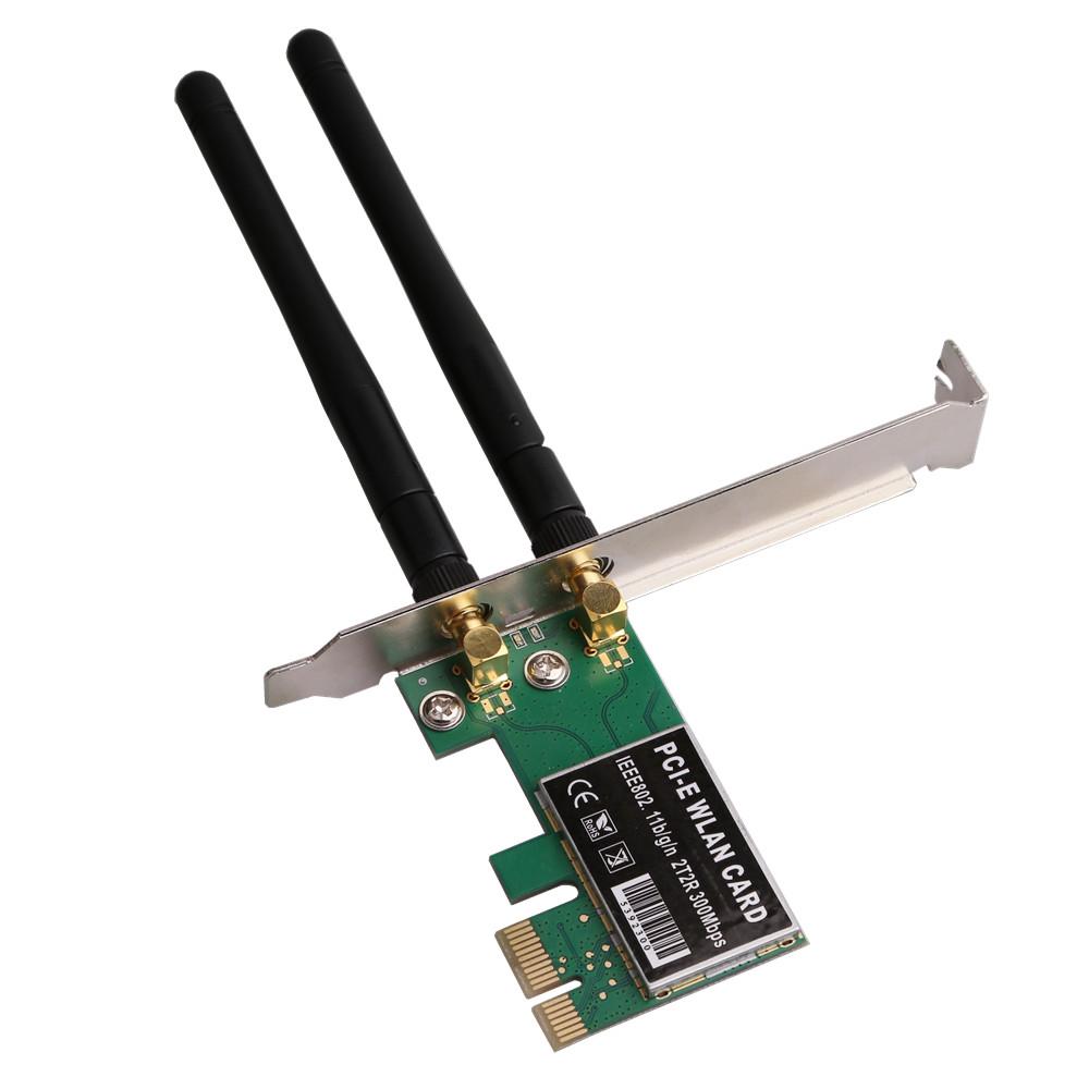 New 300Mbps USB Express PCI-e 802.11a/b/g/n Wireless WiFi WLAN Card Adapter for MAC Desktop & Laptop Car Application Dongle