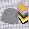 Kids Loose Long-Sleeve Sweater Versatile Slouchy For Toddlers