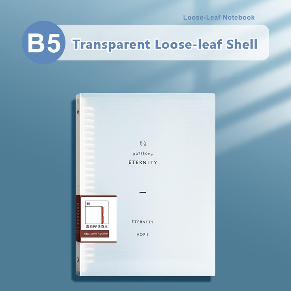 Detachable Binder Notepad Three Styles Inner Pages Writing Memo Pad Diary Book School Office