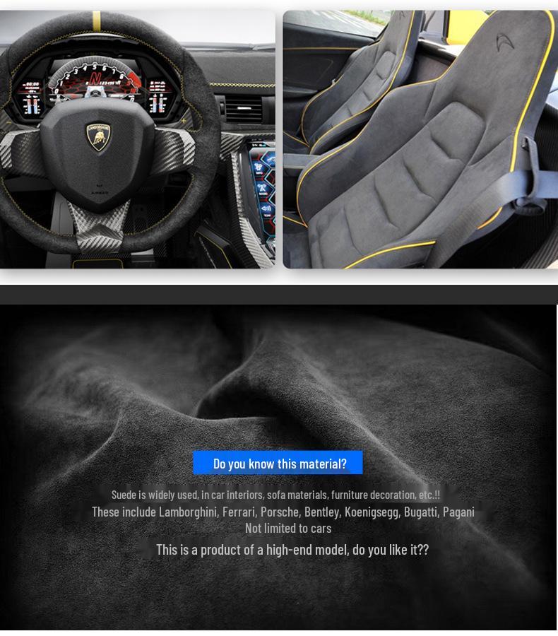 Car Dashboard Sunshade & Heat Insulation Suede