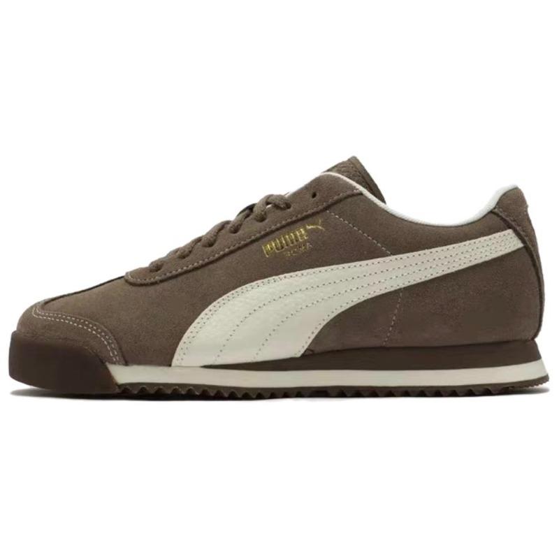 PUMA Унисекс Roma Замша Полностью Таупо Теплый Белый 398635-07 EU 38