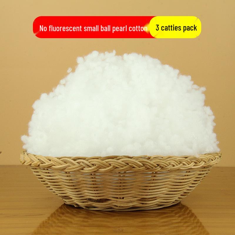 Granular Pearl & Silk Cotton Pillow with Polyester Fiber Filling