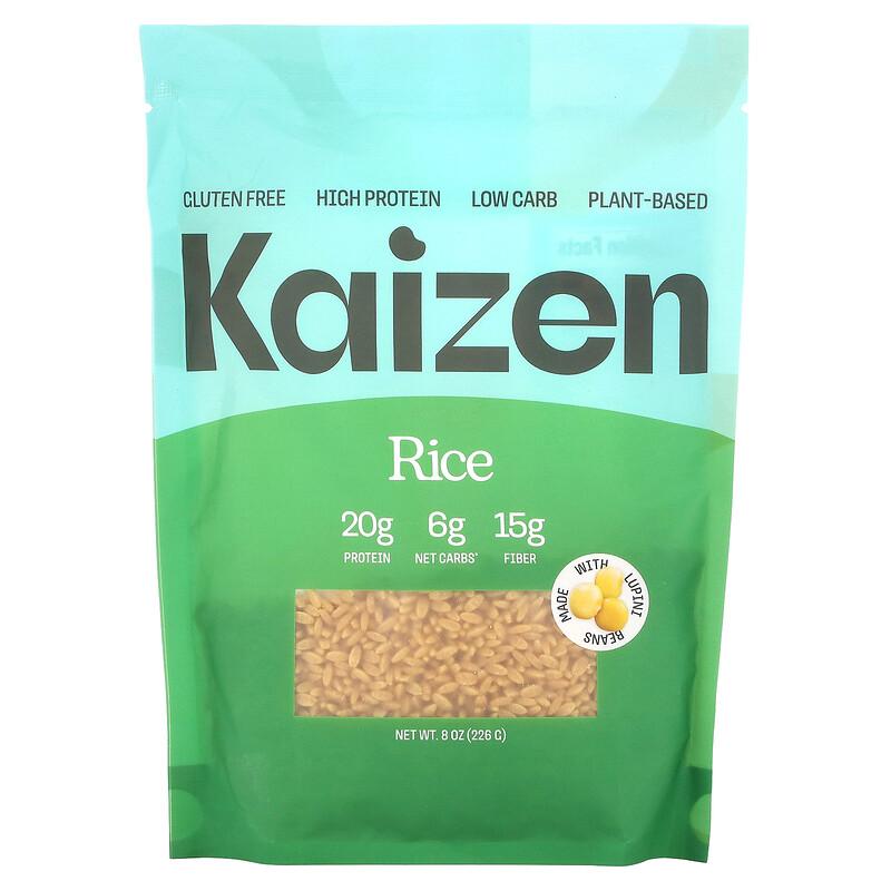 Rworld Wellness Grain/White Rice, Gluten Free, High Protein, Low Carb, Plant-Based, 8 Oz (226 G)