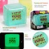 Needoh Glow-In-The-Dark Ice Cube Squeeze Toy, Slow Rebound Sensory Decompression Toy, Helps