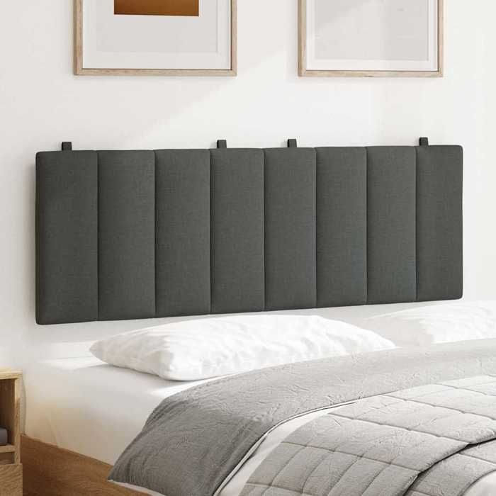 VidaXL Dark Grey Headboard Cushion 120 Cm Fabric 4019157