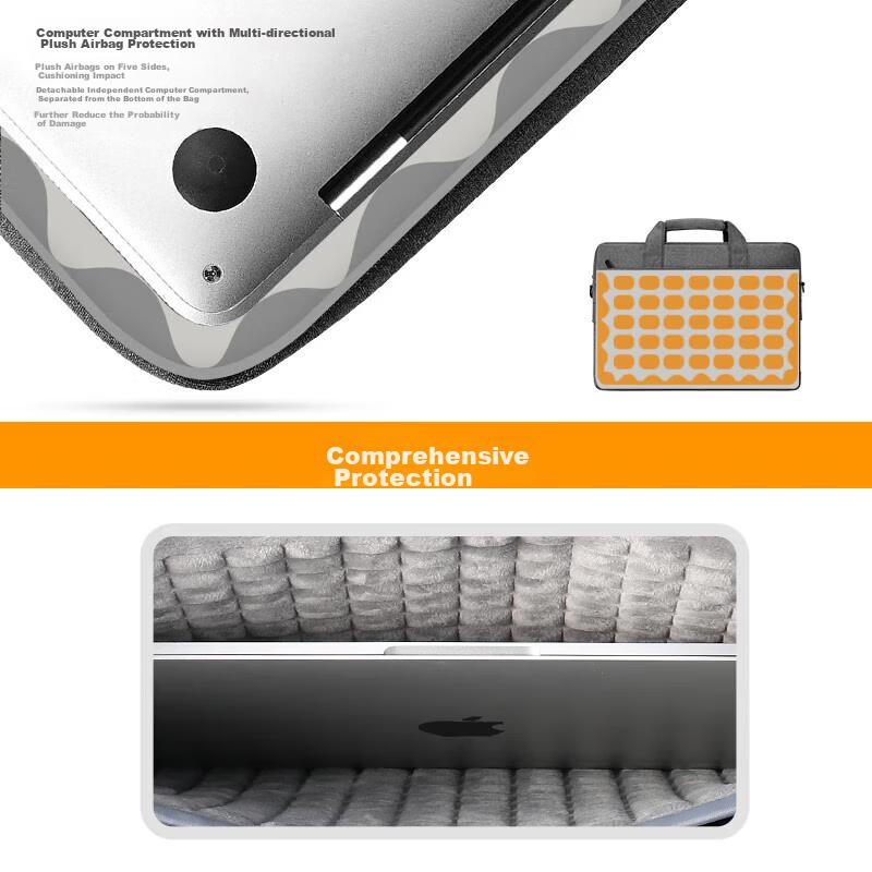 Taikesen Laptop Bag Suitable for Lenovo Legion 17-Inch, Apple, Huawei, Xiaomi 18-Inch Laptops, Briefcase Crossbody Bag for Me