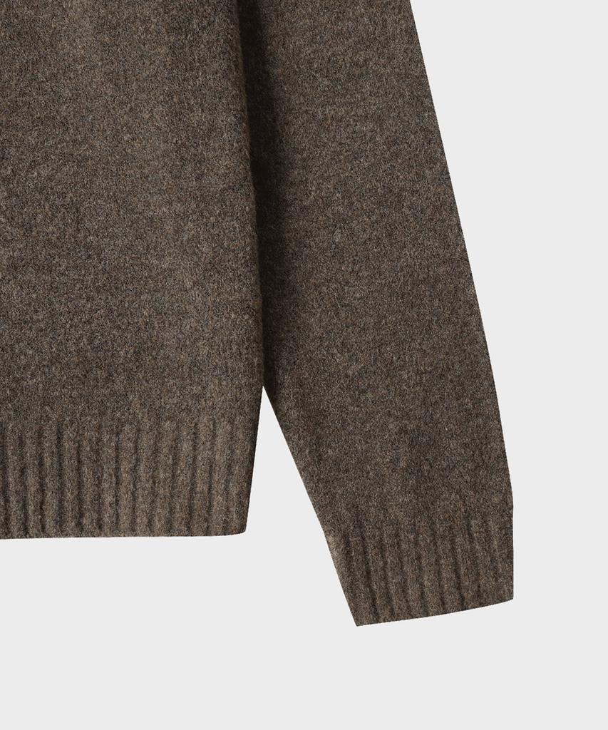 TAILDERN Auden Crew Neck Sweater Brown