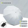 High-End Automatic Folding Sun & Rain Umbrella for Men - Large Size Sunscreen Sunshade
