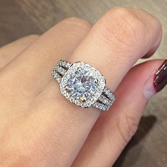 

Новые обручальные кольца для жены/мужа, серебряный цвет, тренд 2022 года, женские/мужские аксессуары для помолвки, роскошные ювелирные изделия 7