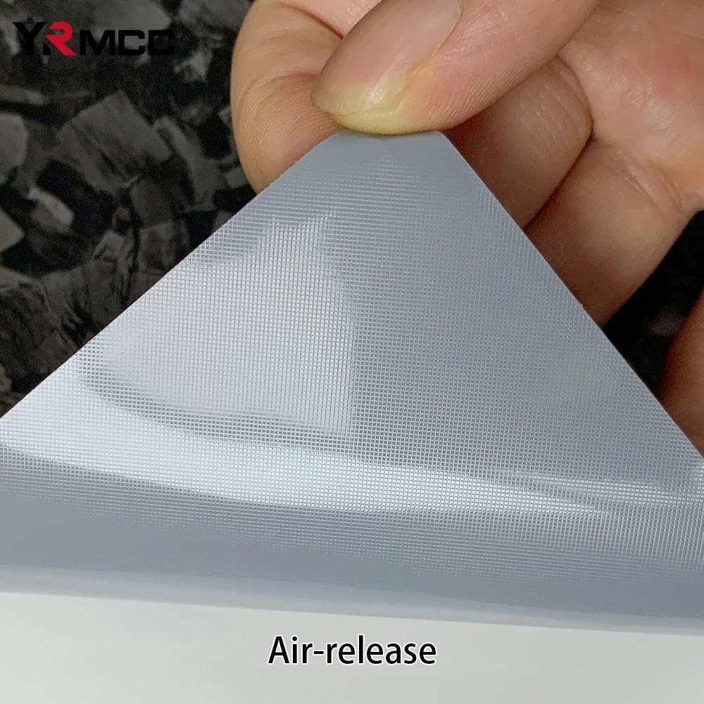 Carbon Fiber Vinyl Wrap Custom Fit Car Stickers Waterproof Adhesive Vinyl Auto Tuning Forged Carbon Fiber Film Car Accessories