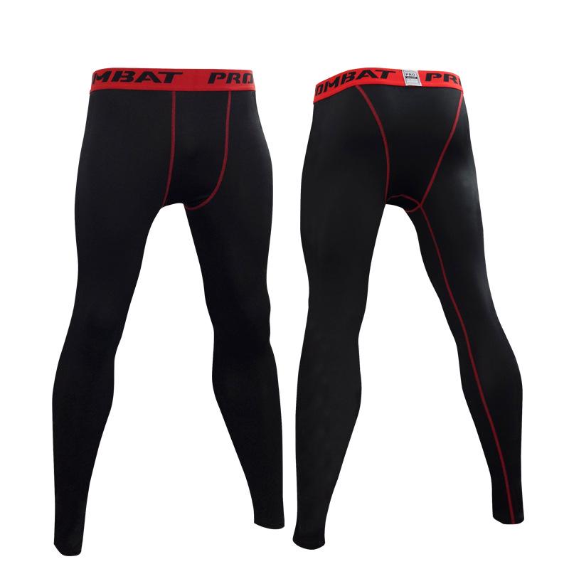Herren Schnelltrocknende Kompressions-Basketball- & Lauf-Leggings