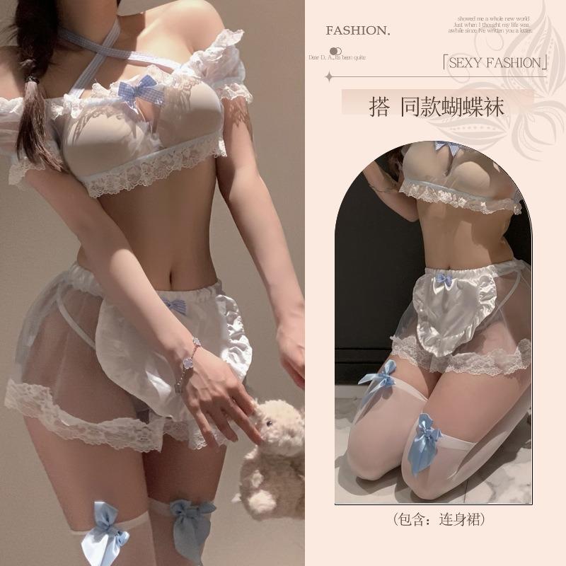 Sex underwear fun female abstinence clothing maid slutty pajamas qqny love couple love fun products